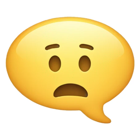 Speech bubble sticker