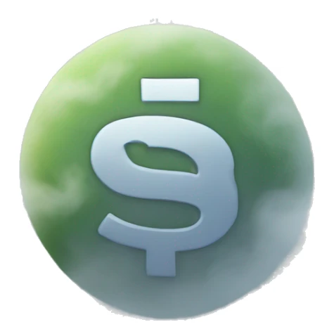 Shekel in the fog sticker