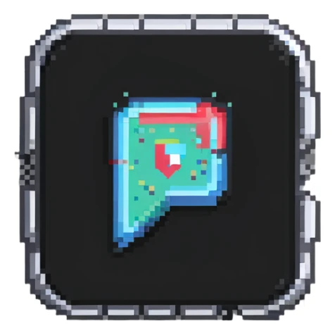 YouTube creator badge with silver play button and pixel art details sticker