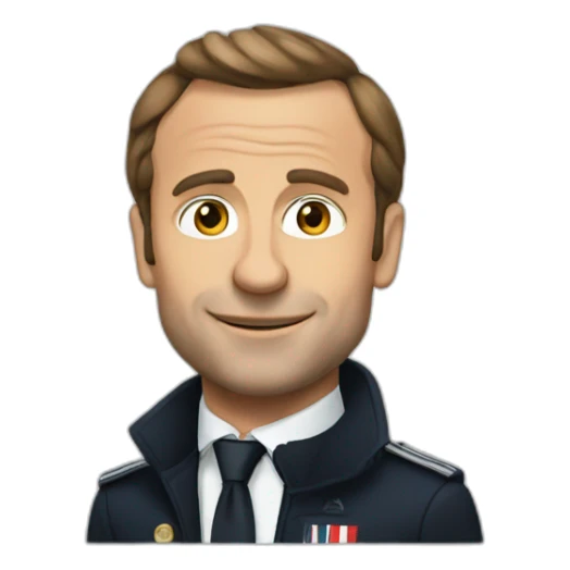 Macron  sticker