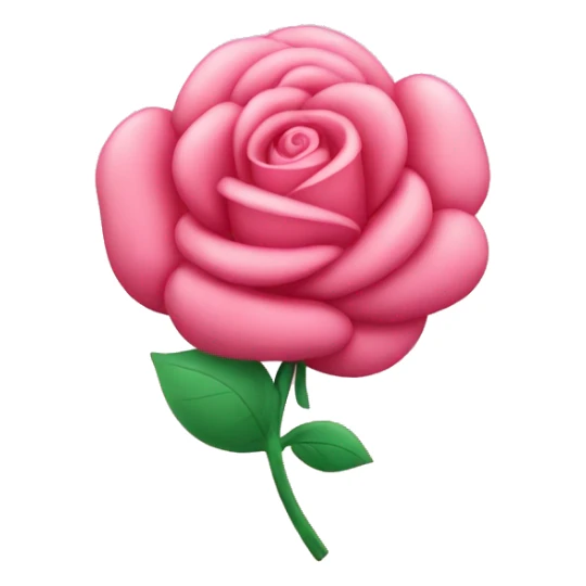 ballon rose de forme allongé avec au but un renfncement sticker