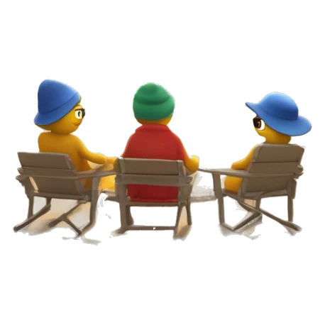 Noosa Australia winter with full sun vacation with brother on the beech sitting on the beach getting a photo tken sticker