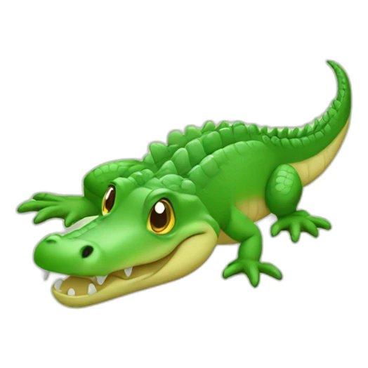 Mini crocodile  sticker