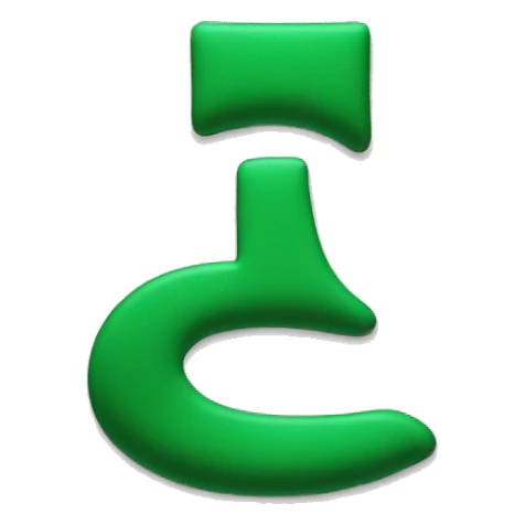 I want to create a logo its two M's one right way up and the other upside down on top of the other one, the color is a dark green pinstripe around the M's and the middle is green sticker