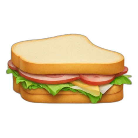 Sandwich sticker