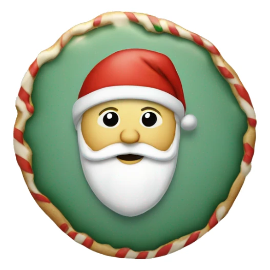 christmas party, Father Christmas, Christmas cookies sticker