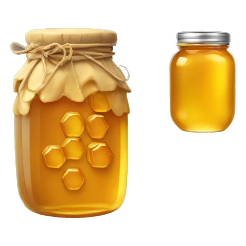 jar of honey  sticker