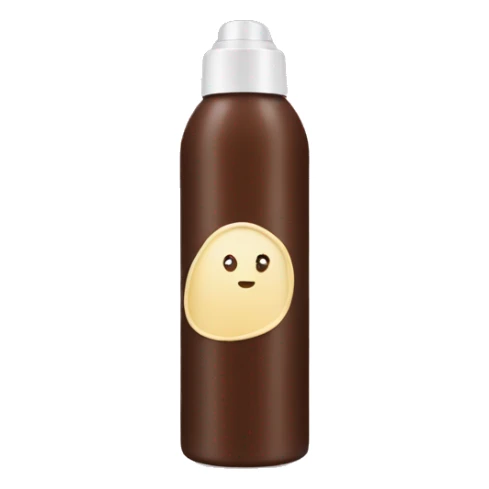 hair mousse in bottle no face sticker