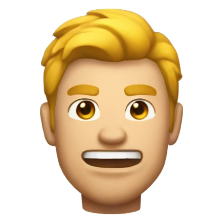 Hunter big mouth and big muscle sticker