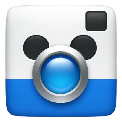 The logo of the zoom online conference program sticker