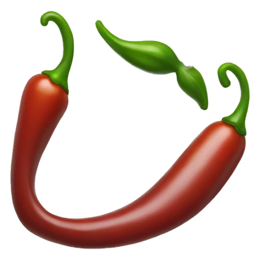 Chili necklace  sticker
