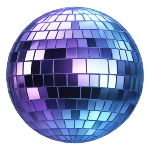 disco ball sticker