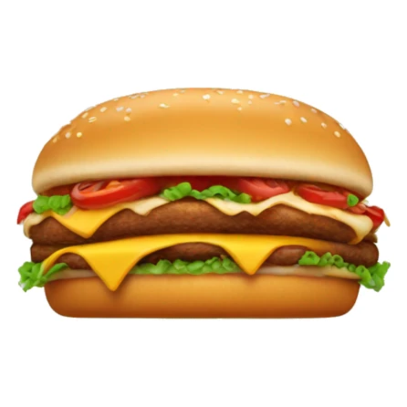 fast food item with santa hat sticker