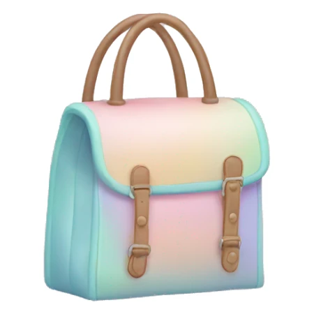 Pastel bag  sticker