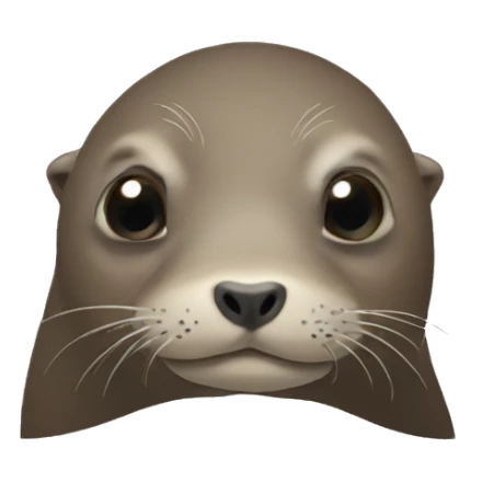 Ugly sea lion sticker