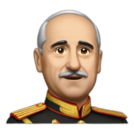 Francisco Franco supersaian 4 on fire sticker