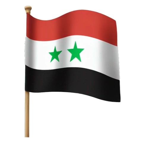 Flag of the Syrian revolution  sticker