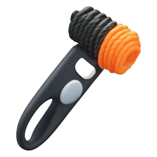 Velcro Curler made of plastic sticker