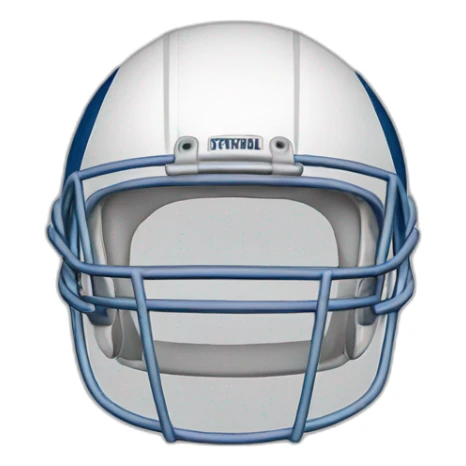 Blueprint nfl football sticker