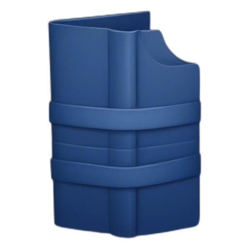 A Book of navy blue and indigo sticker