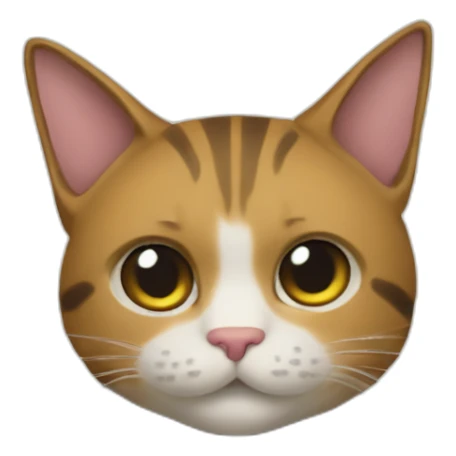 Gato leyendo un periódico sticker