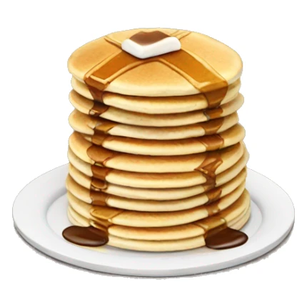 S’mores eating pancakes sticker
