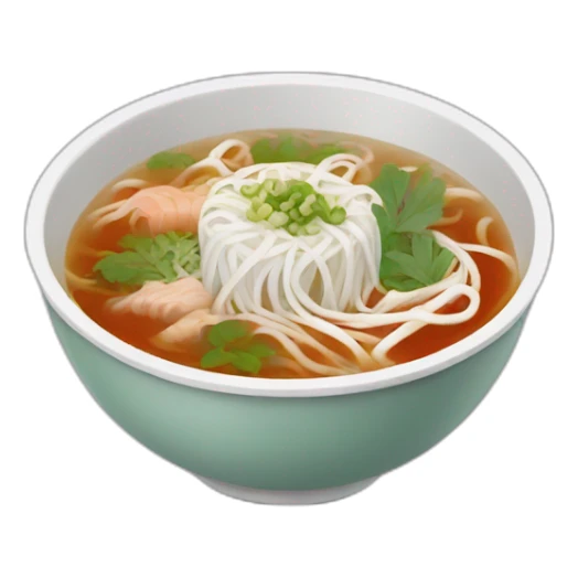 bowl of pho sticker
