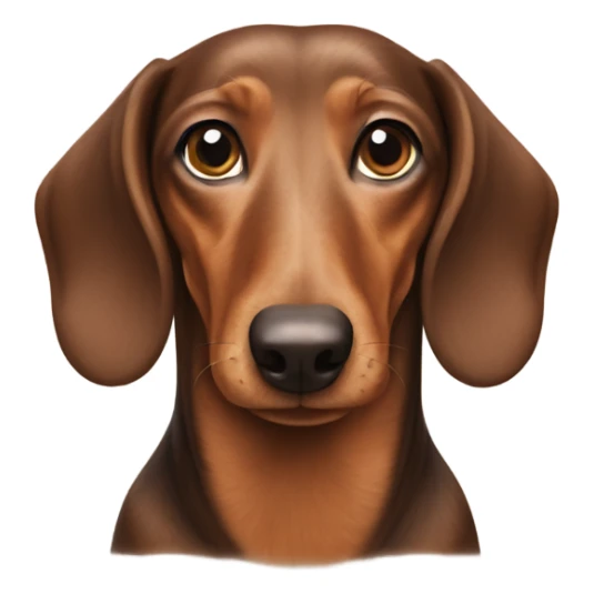 Dachshund that Looks Like a Carroll sticker