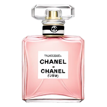 Perfume chanel mademoiselle sticker
