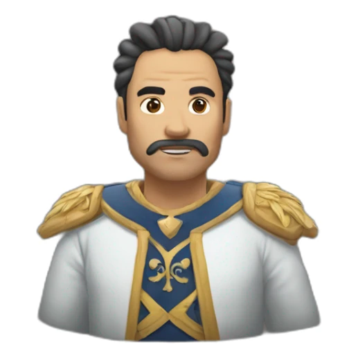 nus written king of the west sticker