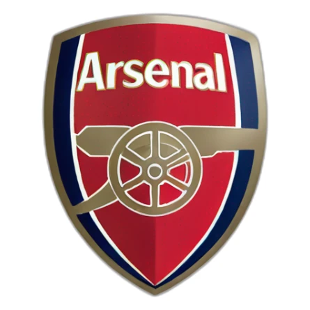 Arsenal football badge 2023 sticker