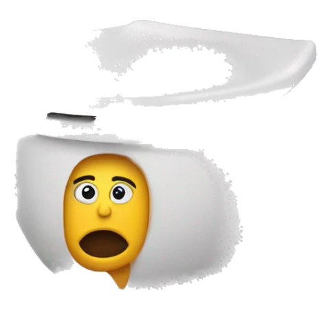 Skibidi Toilet with head sticking out of it sticker