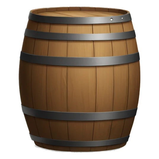 Wine wooden barrel  sticker