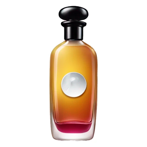 Bottle of parfume sticker