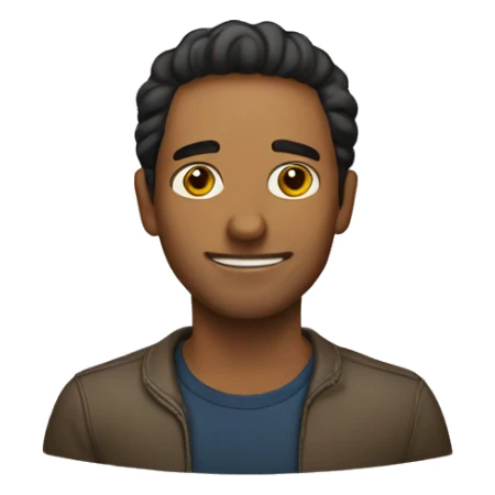 a man from latino america sticker