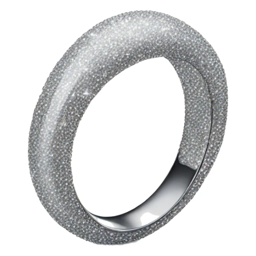 Rings with Dior spelled in them silver sparkles  sticker