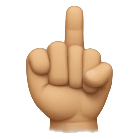 a climbers thumb down, with fingers taped and full of chalk sticker