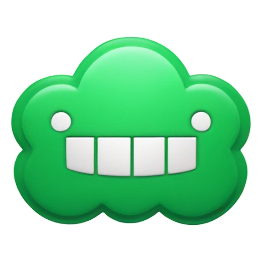 create a shape emoji green verified badge that has scalloped edges and binary code written in white on the inside sticker