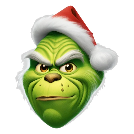 The grinch sticker