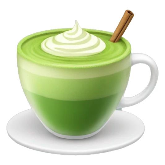 matcha latte sticker