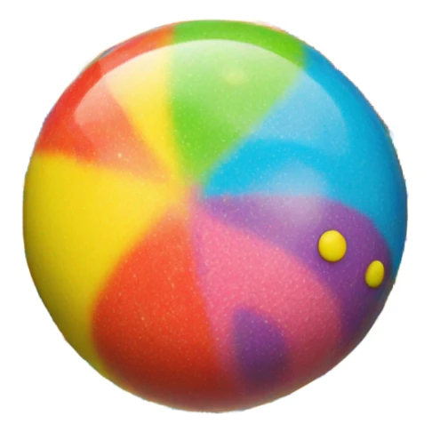 Person as a chewy jawbreaker sticker