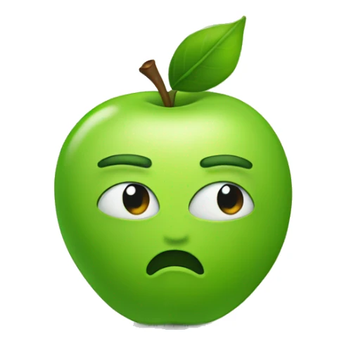 GREEN APPLE sticker
