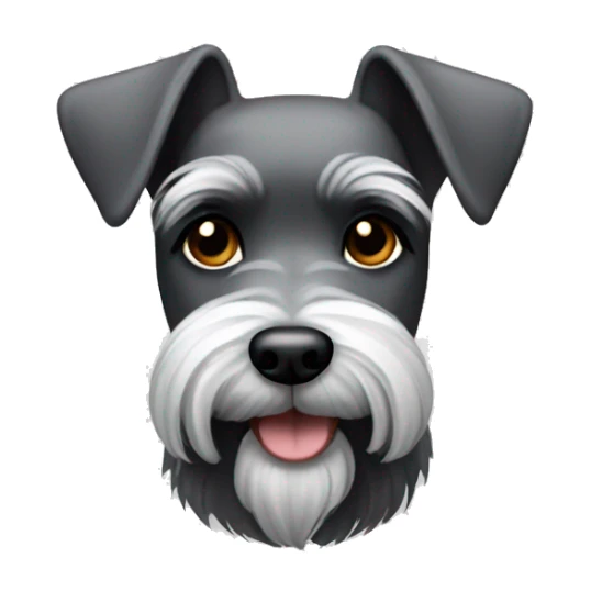Miniature schnauzer  sticker