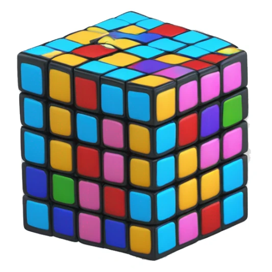 Un. Rubik’s cube cube cube, qui fait de l’aqua poney. sticker