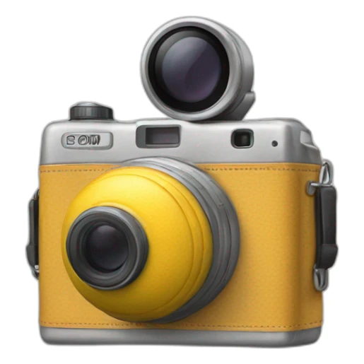 the the back side of the camera is on legs sticker