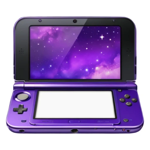 Nintendo 3DS XL Galaxy edition sticker