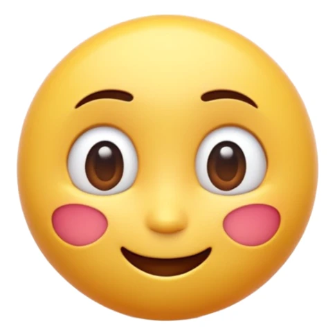 “A high-quality 3D emoji, smooth glossy texture, vibrant blur color, soft studio lighting, realistic reflections, rounded shape, cute expressive face, ultra-detailed, Pixar-style 3D render, isolated on white background, 4K resolution” sticker