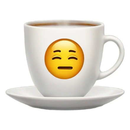 steam over the cup of tea sticker