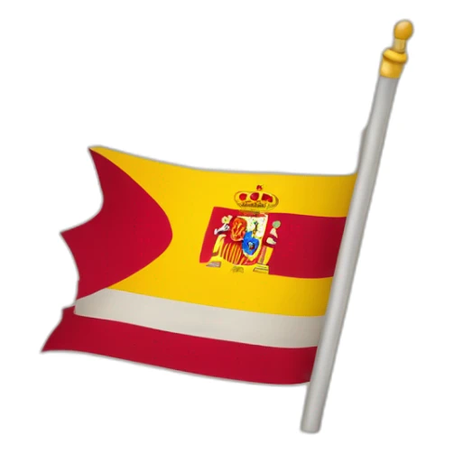 Bandera republicana española rojo amarillo lila sticker