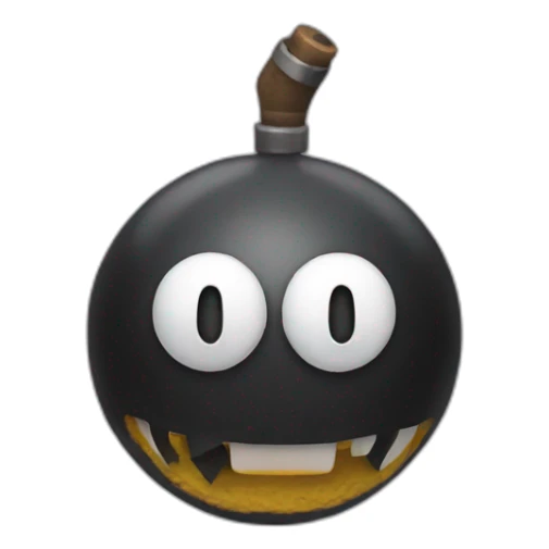 Bob-omb sticker